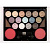 Тени для век + румяна Chanel 2 Color Blusher 17 Colors Flash Gleam EyeShadow 28g (2)