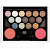Тени для век + румяна Chanel 2 Color Blusher 17 Colors Flash Gleam EyeShadow 28g (3)