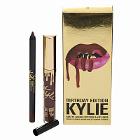 Набор Kylie Birthday Edition матовый блеск+карандаш